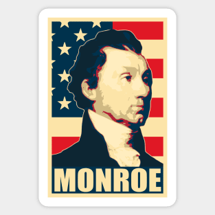 President James Monroe Sticker